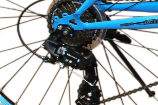 Shimano 26 Zoll Mountainbike, 21-Gang, schwarz, mit STVO-Vollfederung – Bild 2