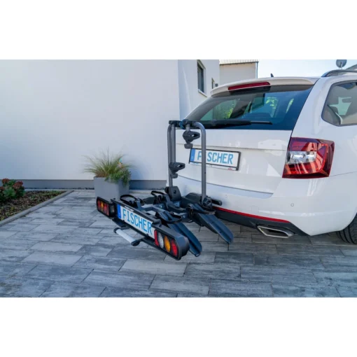 FISCHER Kupplungs- Fahrradträger ProlineEvo Heckträger für 2 Fahrräder E-Bikes – Bild 8