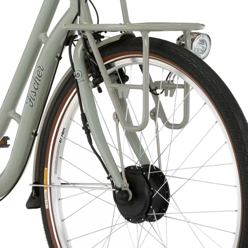 E-Bike FISCHER CITA 3.8 RETRO steingrau, 28 Zoll, RH 48 cm, 522 Wh Elektrorad – Bild 9